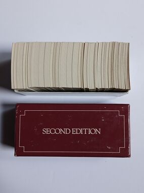 1987 Pictionary 2nd Edition Charades Game NEW OPEN BOX Expansion Set